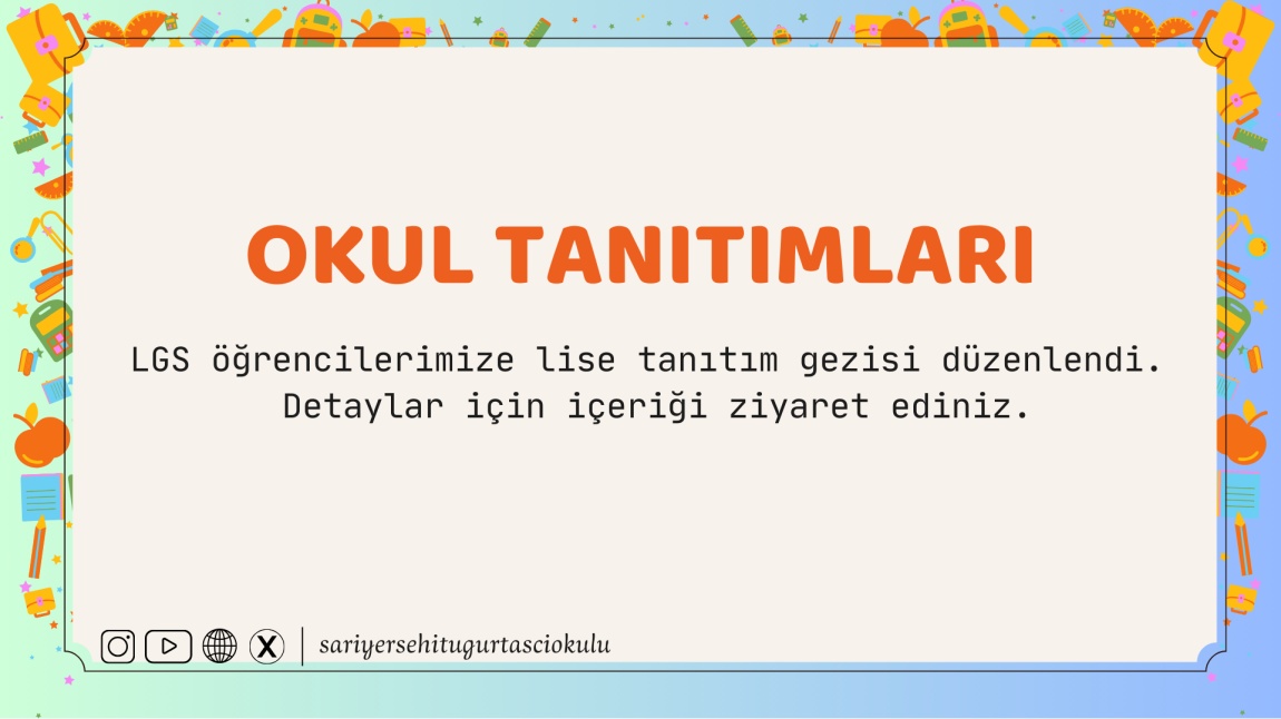 LİSE TANITIM GEZİSİ DÜZENLENDİ.